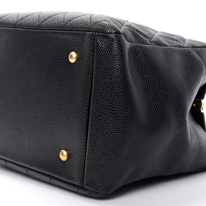 Chanel Caviar Quilted Petit Timeless Tote PTT Black 7 of 10