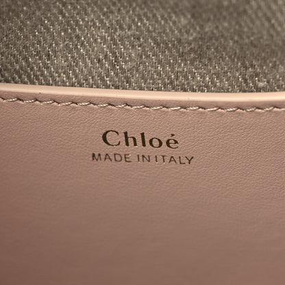 Chloe Calfskin Mini Judy Shoulder Bag Cement Pink 5 of 8
