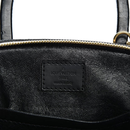 Louis Vuitton Lambskin Malletage Alma BB Natural 6 of 9