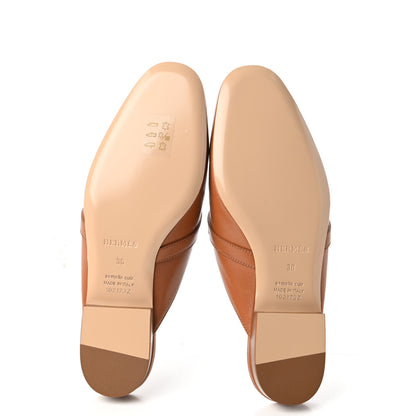 Hermes Goatskin Oz Mules 36 Palissandre 5 of 8