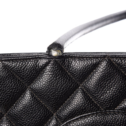 Chanel Caviar Quilted Medallion Tote Black 12 of 12