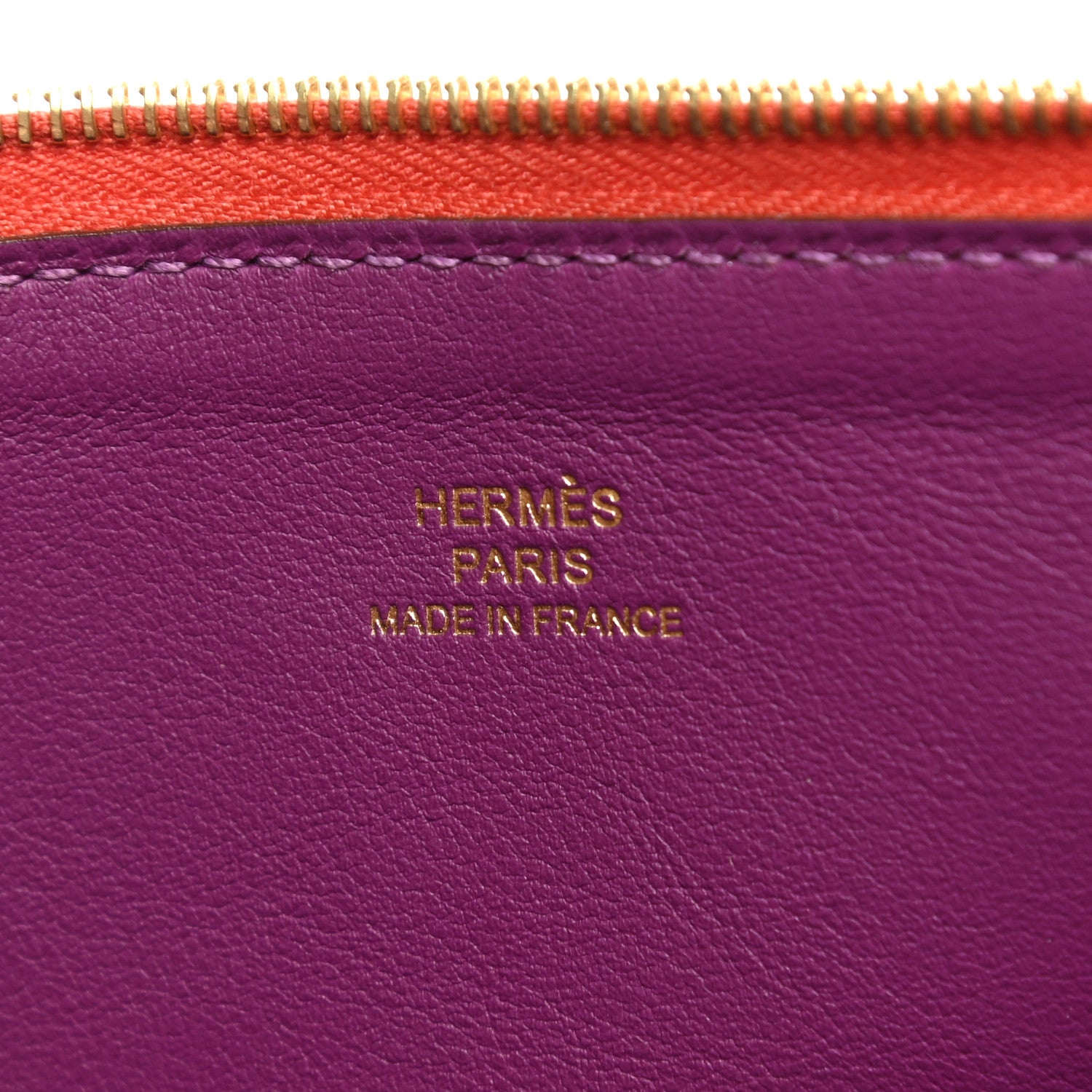 Hermes Evercolor Atout Pouch Terre Battue Anemone 6 of 9