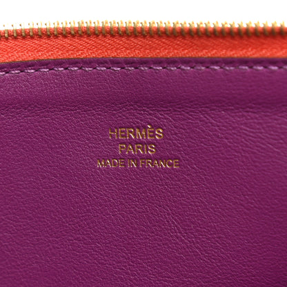 Hermes Evercolor Atout Pouch Terre Battue Anemone 6 of 9