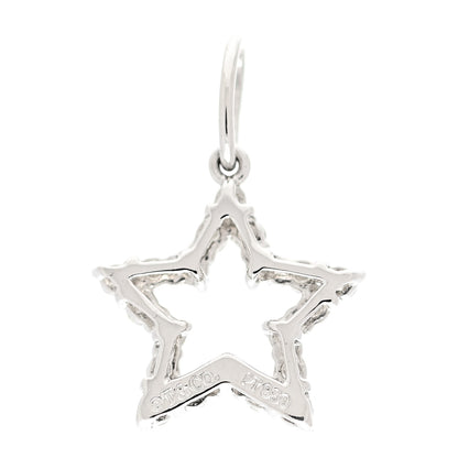 Tiffany Platinum Diamond Star Charm 3 of 3