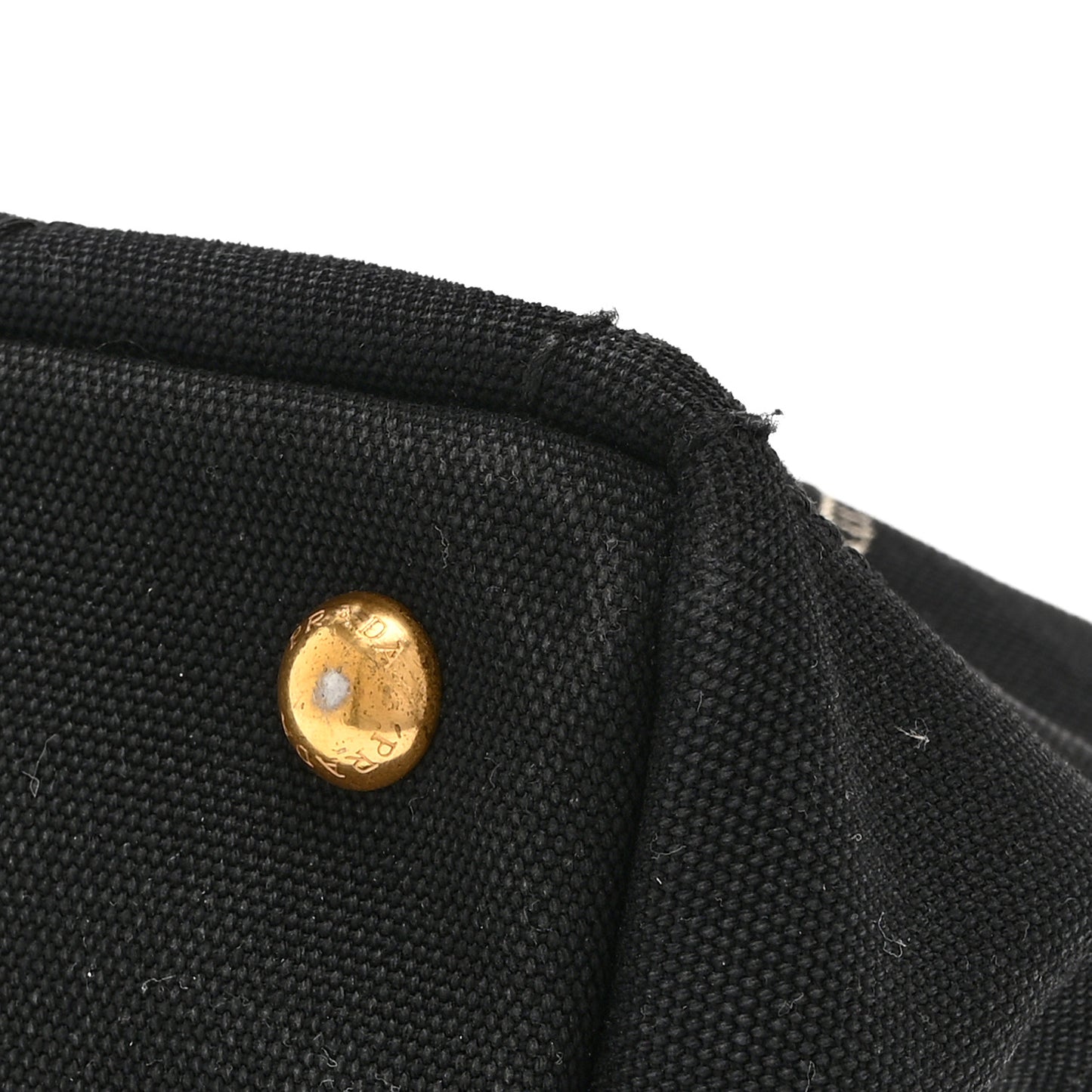 Canapa Small Logo Tote Black Talco