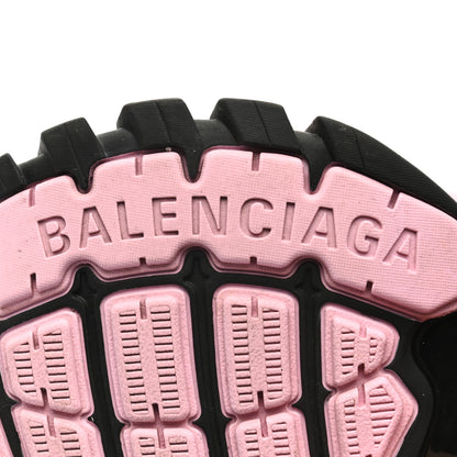 Balenciaga Rubber Fabric Bi-Color Womens Track Sneakers 37 Pink Black 6 of 8