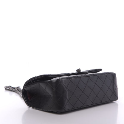 Chanel Aged Calfskin Quilted 2.55 Reissue 225 Flap Black 4 of 11