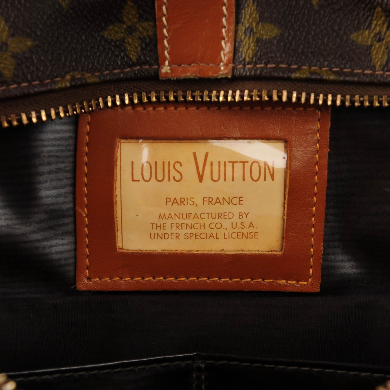 Louis Vuitton French Company Weekend Bag 6 of 9