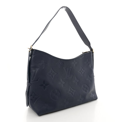 Louis Vuitton Empreinte Monogram Giant CarryAll MM Navy 4 of 11