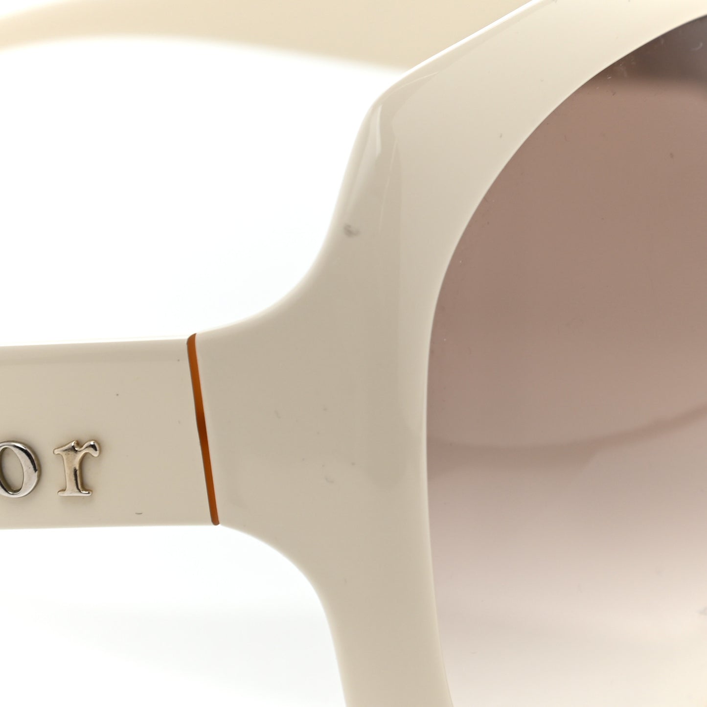 Glossy 1 Sunglasses White