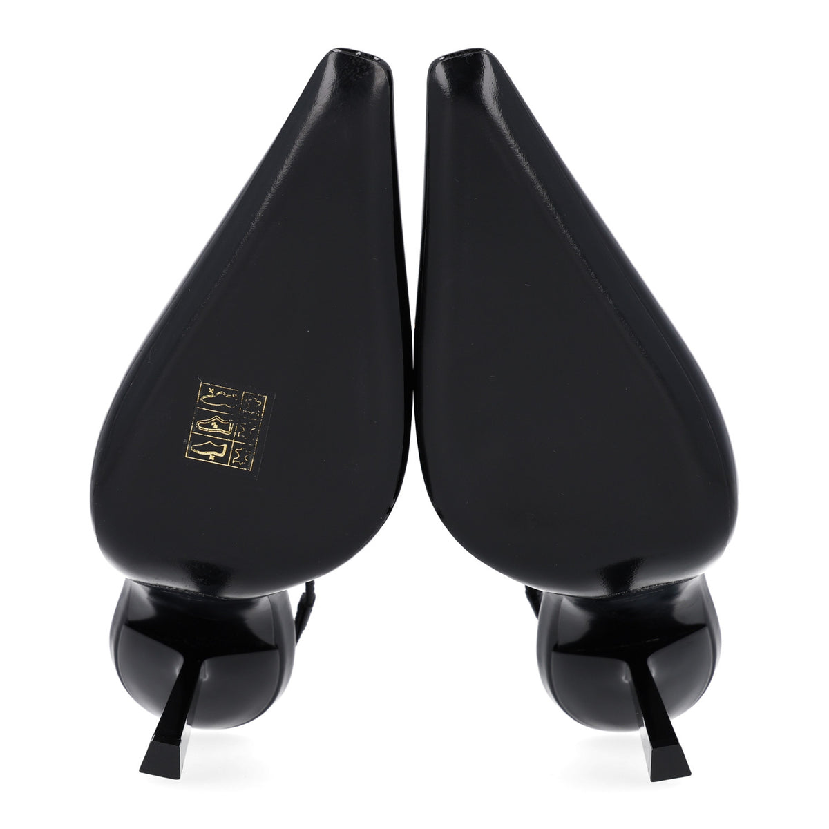 Vernice Grupy Madame 115mm Slingback Pumps 37 Black