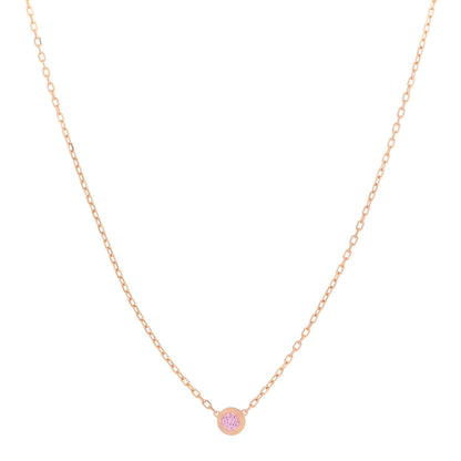 Cartier 18K Pink Gold Pink Sapphire D'Amour Pendant Necklace 1 of 6