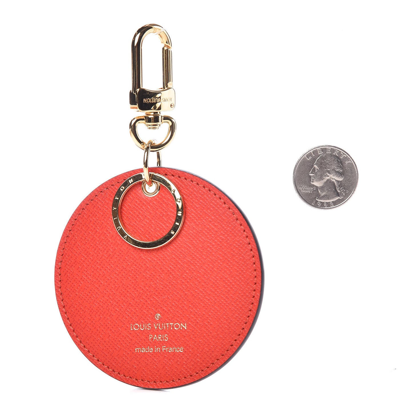 Monogram 2018 Christmas Animation Cats Bag Charm Key Ring