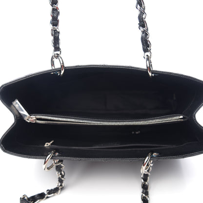 Chanel Caviar Quilted Grand Shopping Tote GST Black 4 of 10