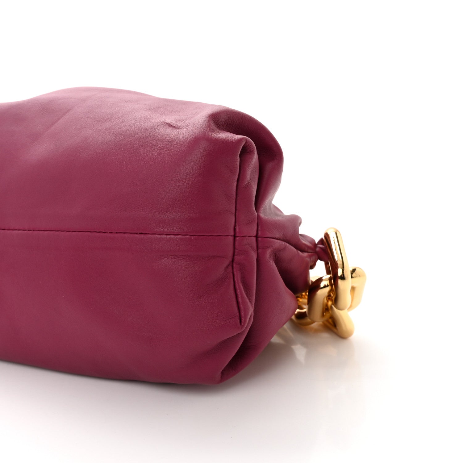 Bottega Veneta Calfskin The Pouch Chain Cinnabar 10 of 10