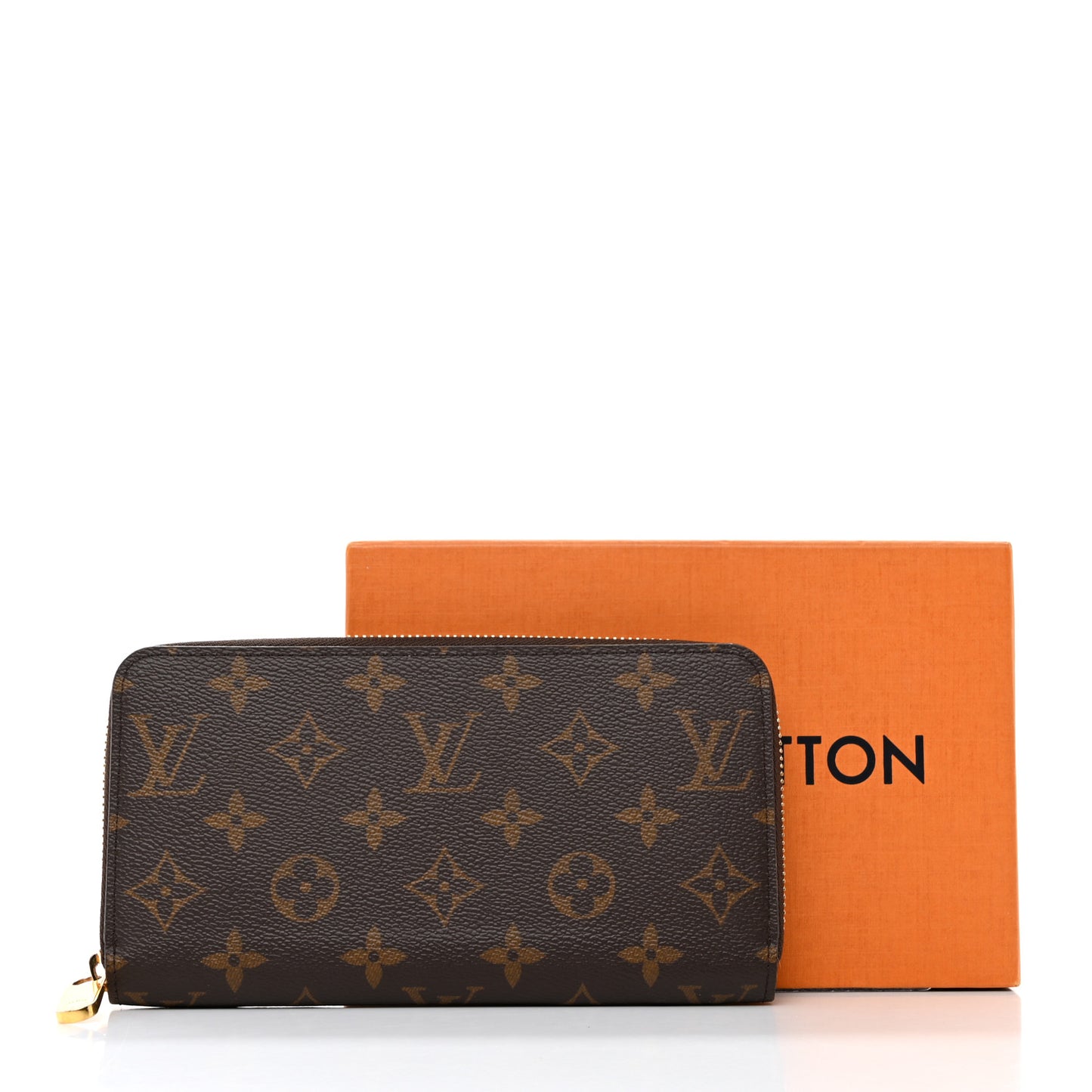Monogram Zippy Wallet Coquelicot