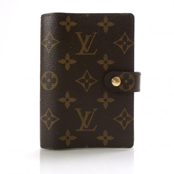 Louis Vuitton Monogram Small Ring Agenda w Address Book 1 of 7