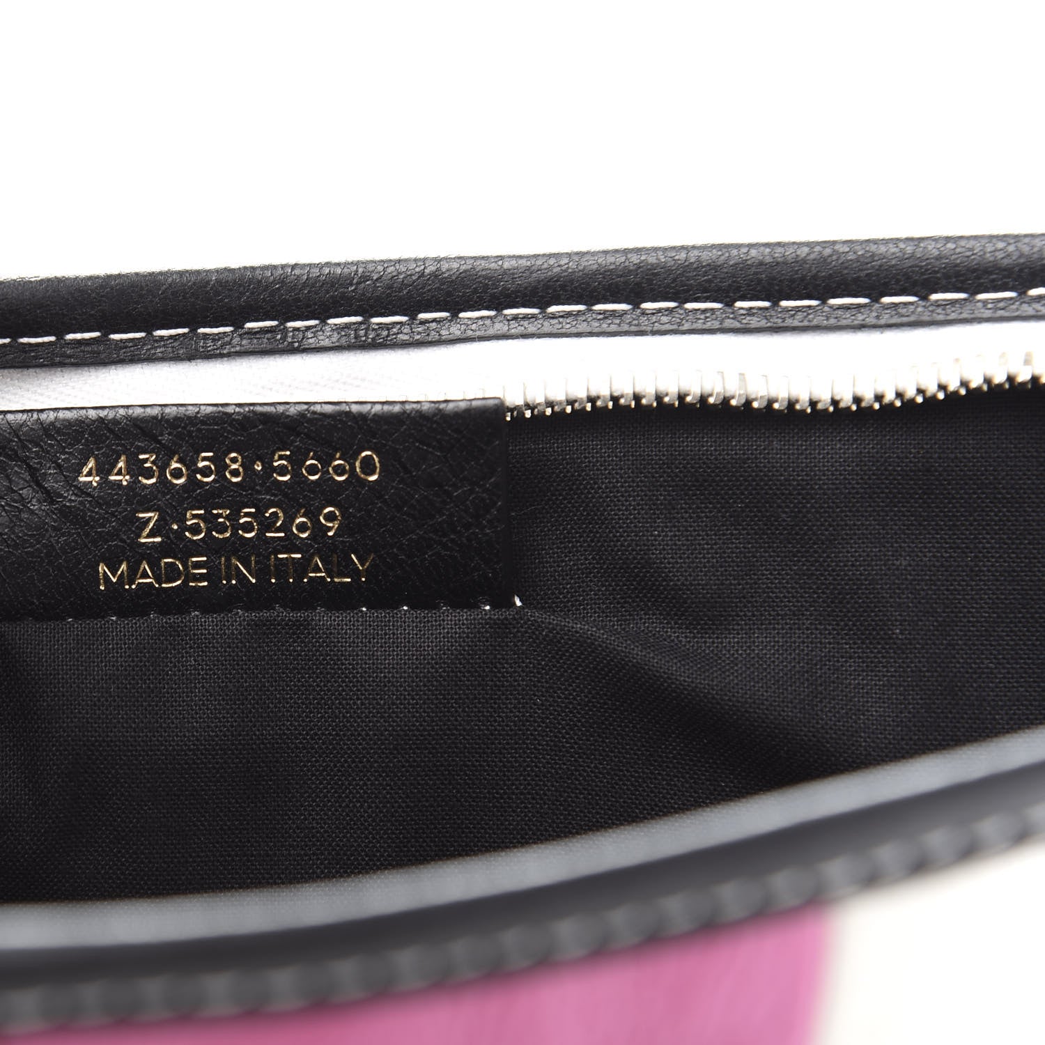 Balenciaga Agneau Arena Multicolore Bazar Pouch Rose Gris White Black Rouge 9 of 9