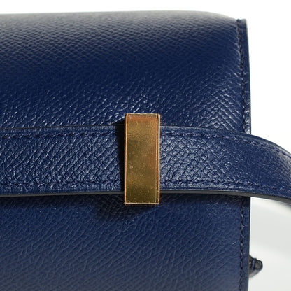 Hermes Epsom Constance 24 Bleu Saphir 12 of 14