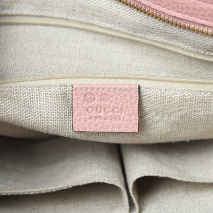 Gucci Monogram Bree Zippered Tote Beige Soft Pink 6 of 12