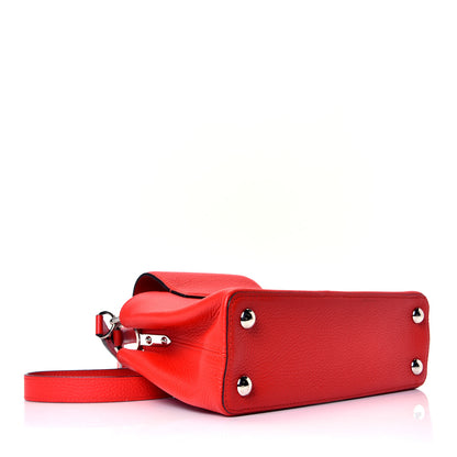 Louis Vuitton Taurillon Capucines BB Coquelicot 5 of 6