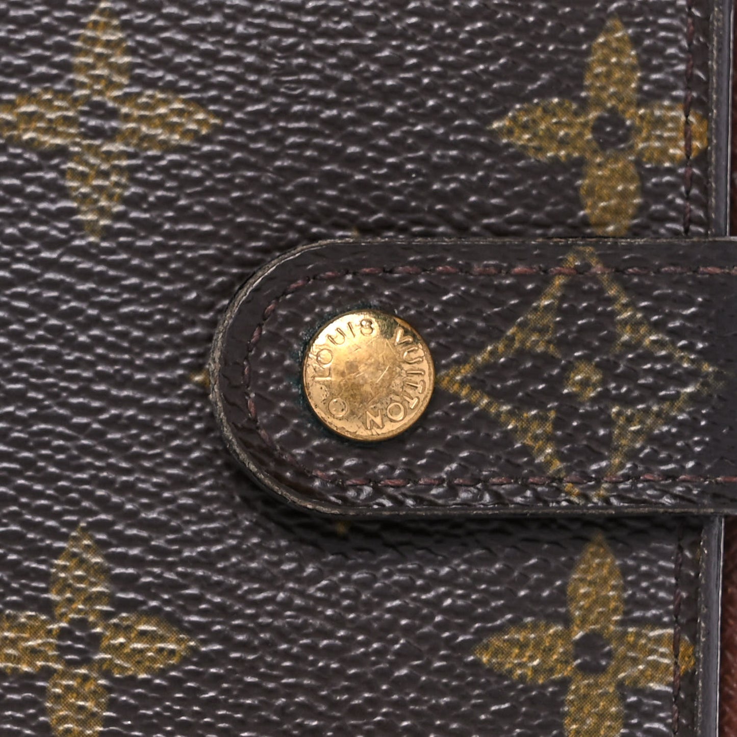 Monogram Compact Zippe Zipped Wallet