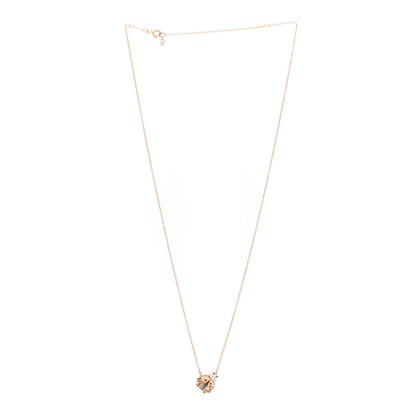 Tiffany 18K Rose Gold Sterling Silver Return to Tiffany Love Bugs Ladybug Pendant Necklace 3 of 6