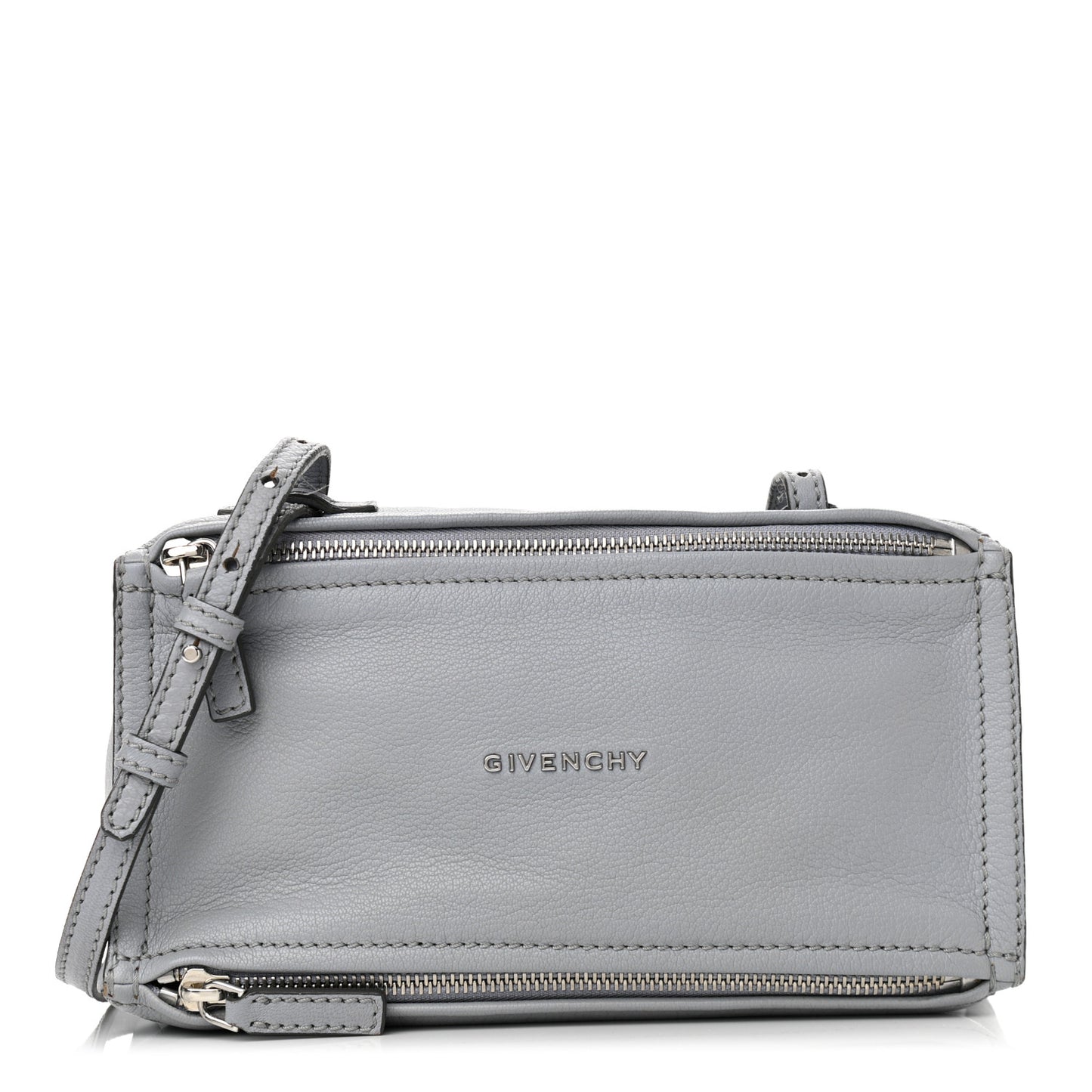 Sugar Goatskin Mini Pandora Grey Blue