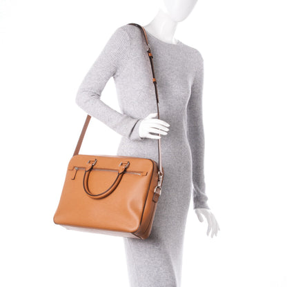 Louis Vuitton Epi Porte Document Business Briefcase Ocre 3 of 8