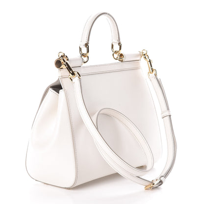 Dolce & Gabbana Dauphine Medium Miss Sicily Satchel White 3 of 9