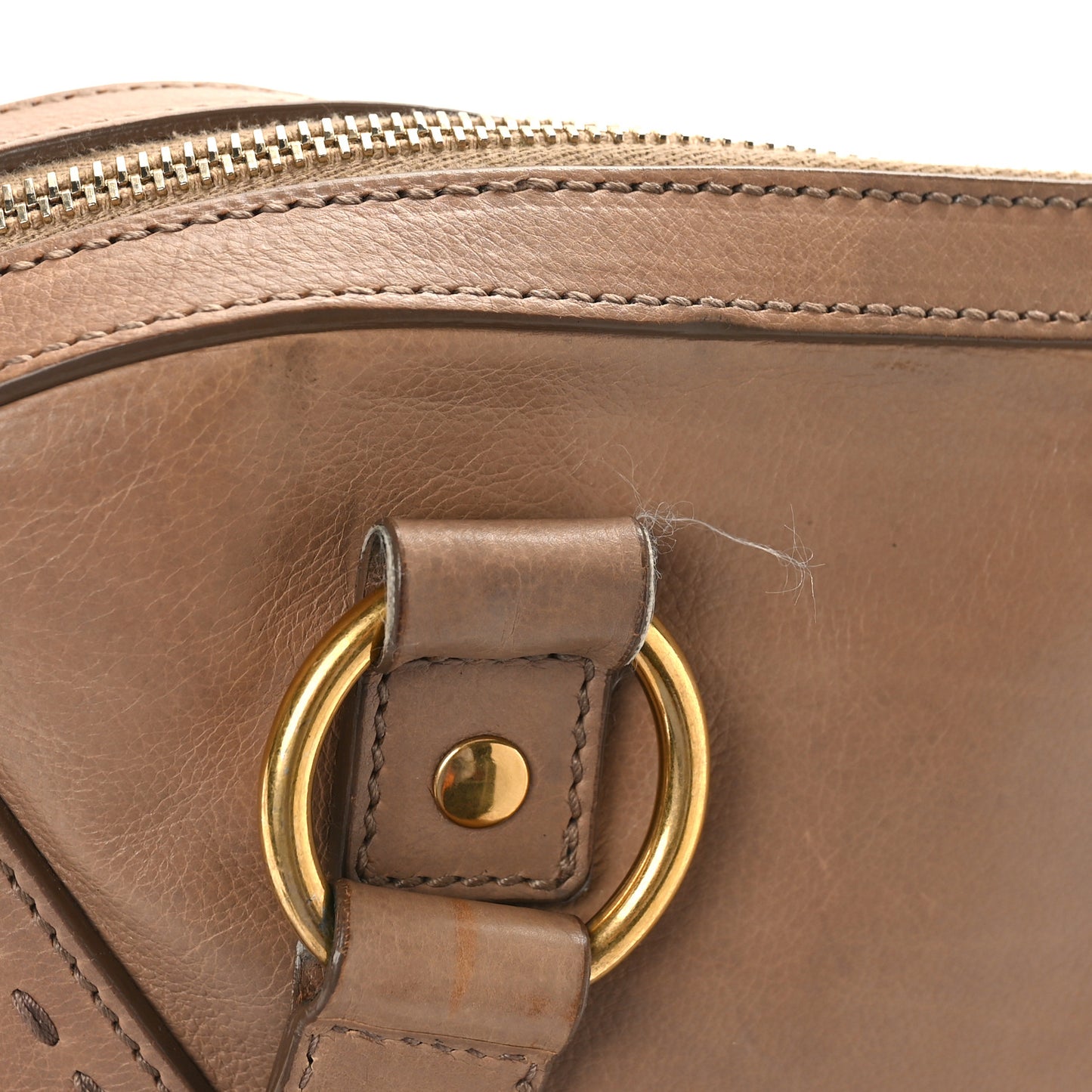 Calfskin Large Muse Brown