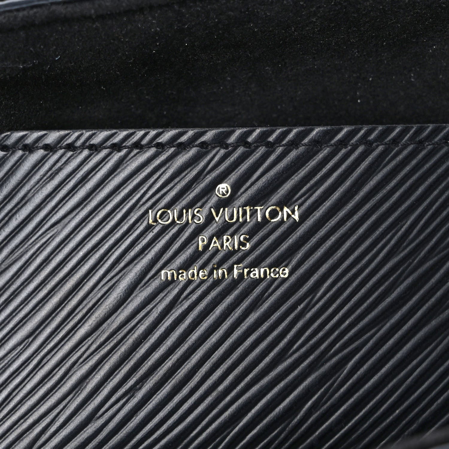 Louis Vuitton Epi Twist Shoulder Bag MM Matte Black Gold 7 of 10
