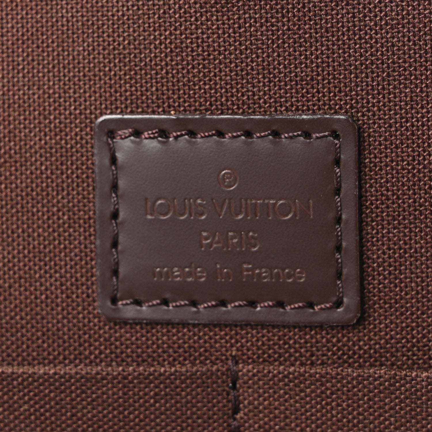 Louis Vuitton Damier Ebene Porte Ordinateur Sabana NM Computer Case 6 of 9
