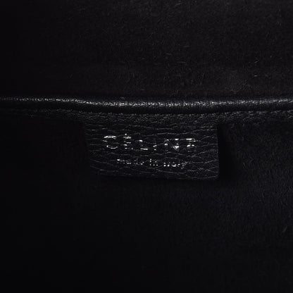 Celine Drummed Calfskin Nano Luggage Black 7 of 17