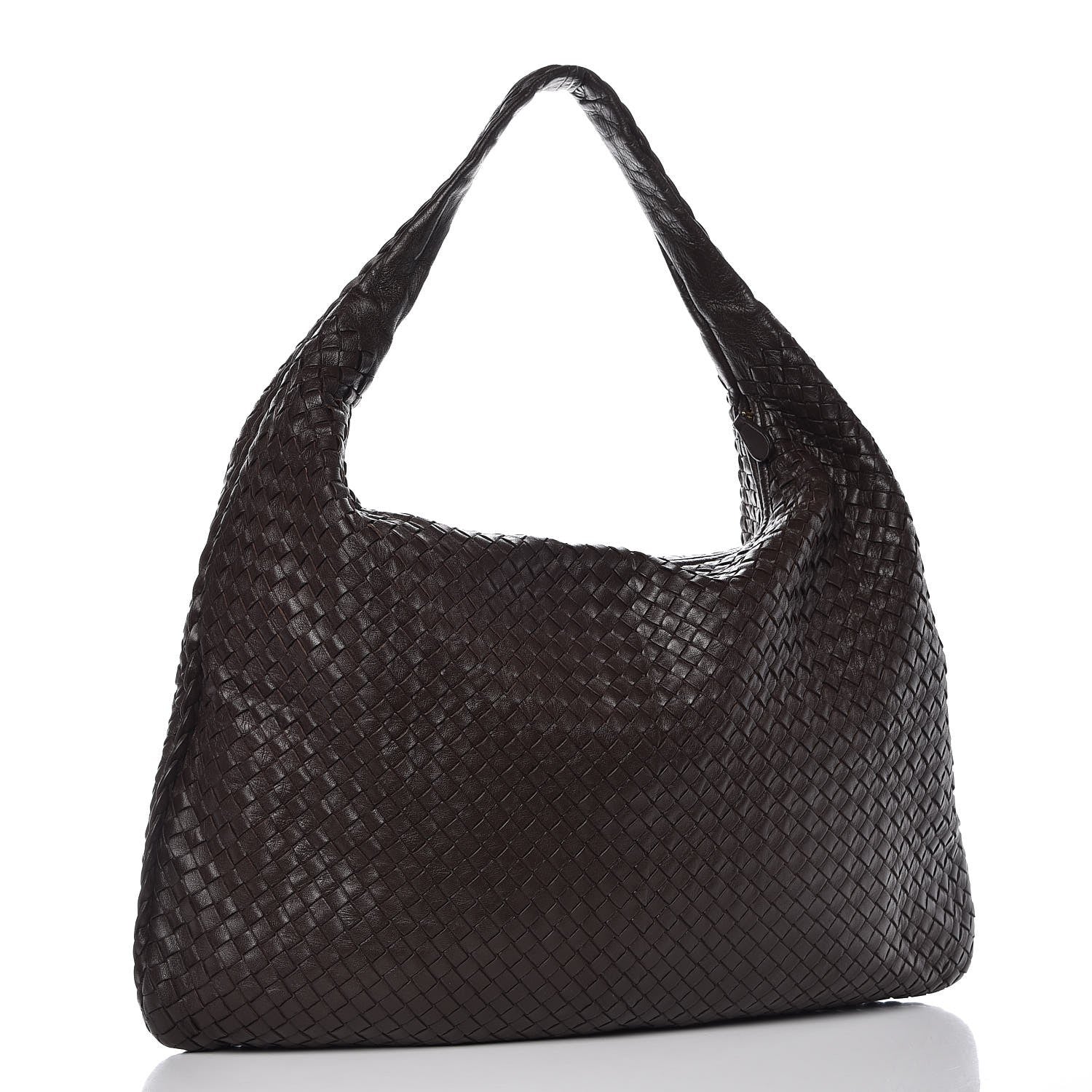 Bottega Veneta Nappa Intrecciato Maxi Veneta Hobo Ebano 3 of 12