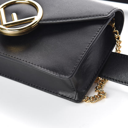 Fendi Vitello Liberty Lucido F is Fendi Envelope Belt Bag Black 11 of 12