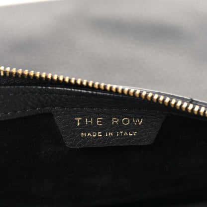The Row Grained Calfskin Medium Everyday Shoulder Bag Black 6 of 8