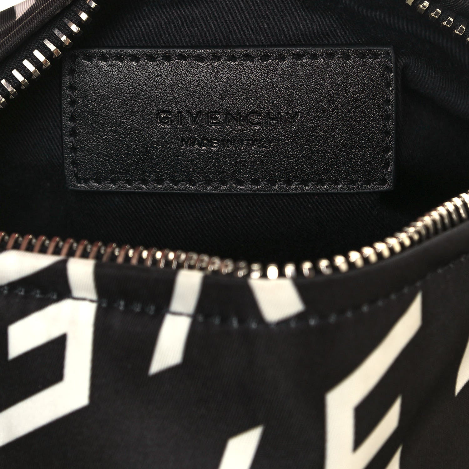 Givenchy Nylon Allover Logo Belt Bag Black 5 of 10