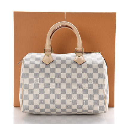 Louis Vuitton Damier Azur Speedy 25 12 of 12
