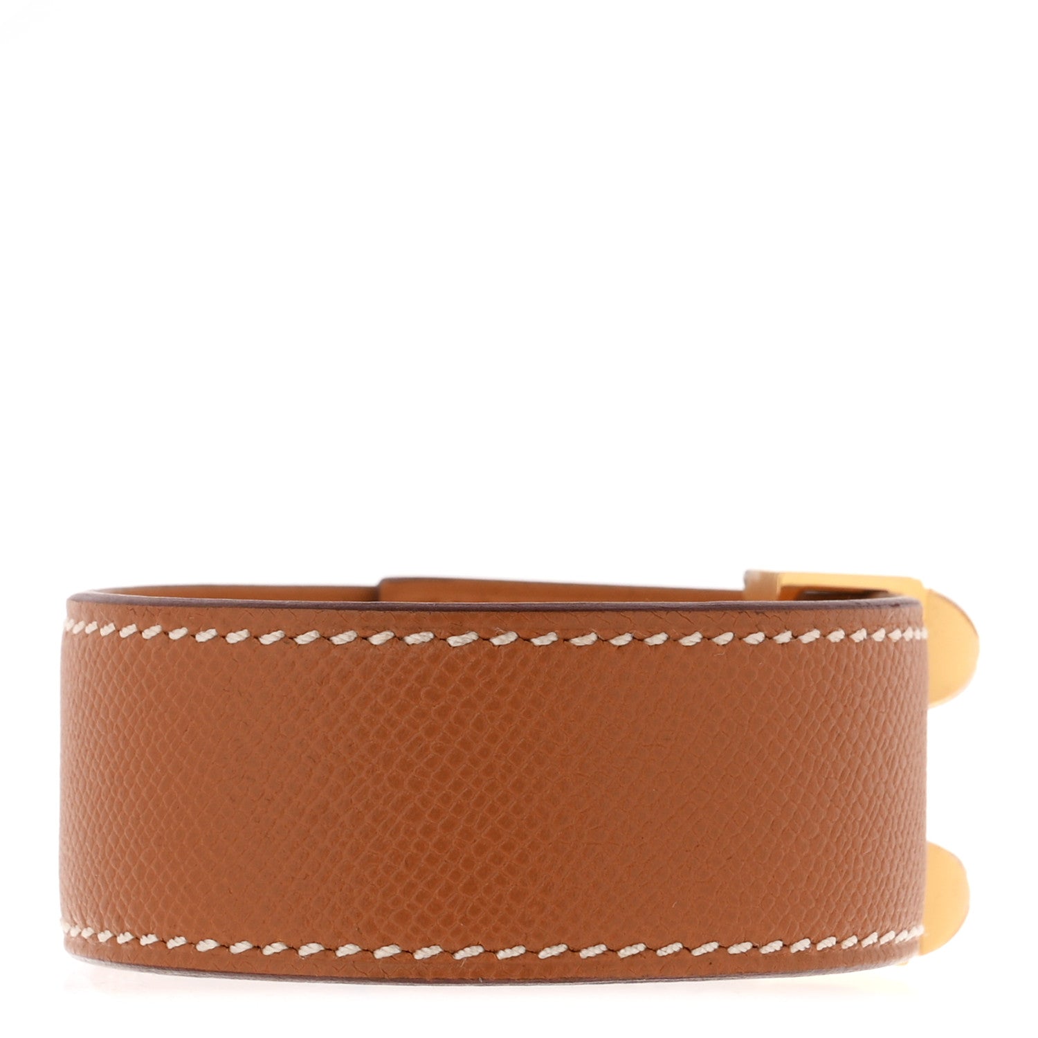 Hermes Epsom Collier de Chien CDC 24 Bracelet T2 Gold 3 of 6