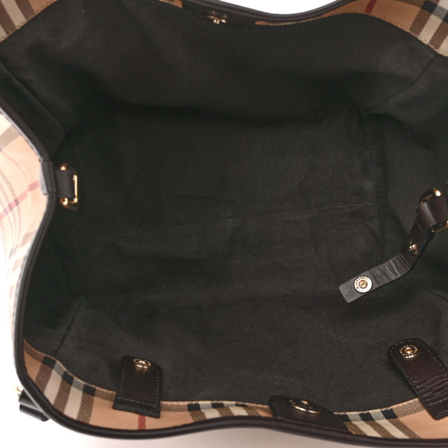 Haymarket Check Small Canterbury Tote Chocolate
