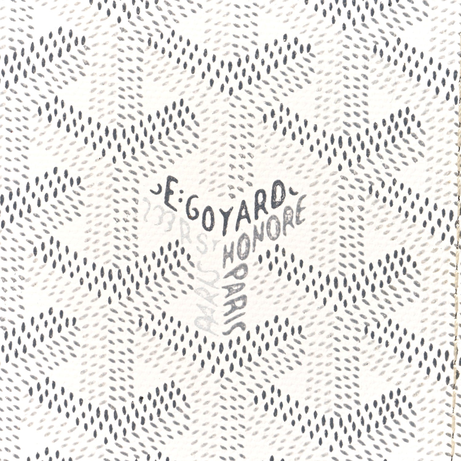 Goyard Goyardine Saint Marc Card Holder White 8 of 10