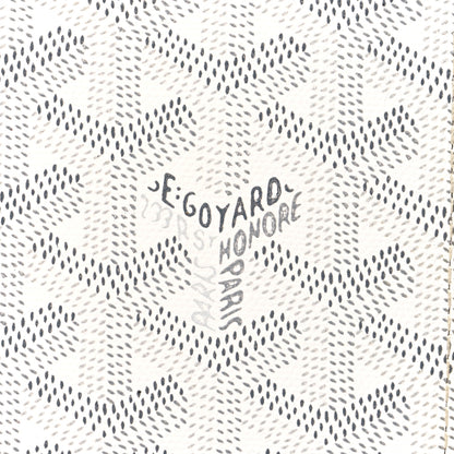 Goyard Goyardine Saint Marc Card Holder White 8 of 10
