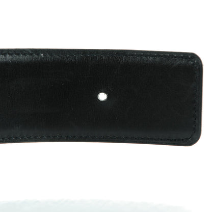 Hermes Box Chamonix 42mm Belt Strap 95 Black Natural 4 of 7