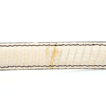 Celine Lizard Medium Classic Box Flap Bag Natural 11 of 11