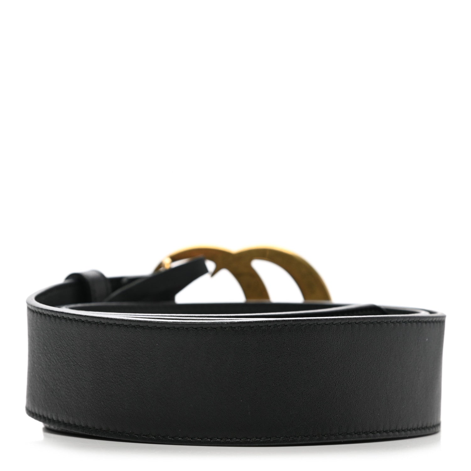 Gucci Calfskin Double G 40mm Belt 90 36 Black 2 of 6