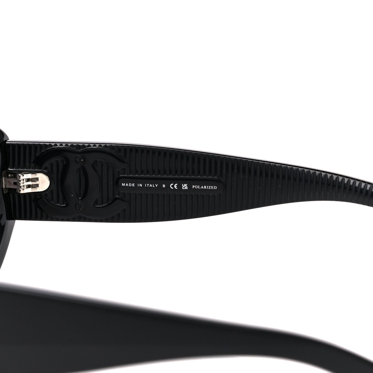 Acetate Rectangle Sunglasses 5493-A Black