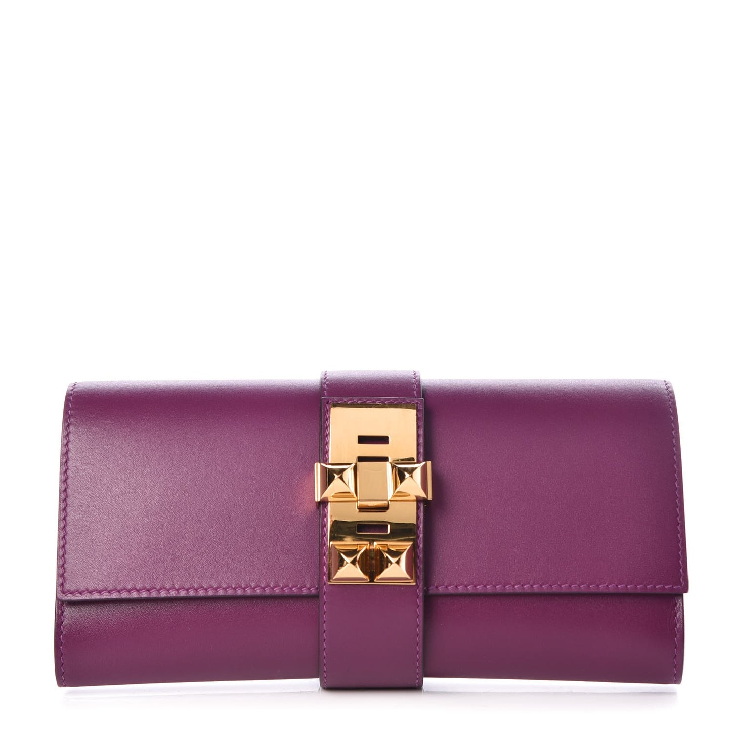 Lambskin Quilted Wallet On Chain WOC Black