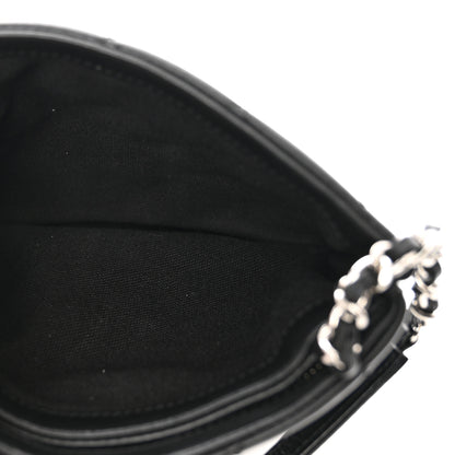 Chanel Lambskin Quilted Crossbody Bag Black 6 of 9