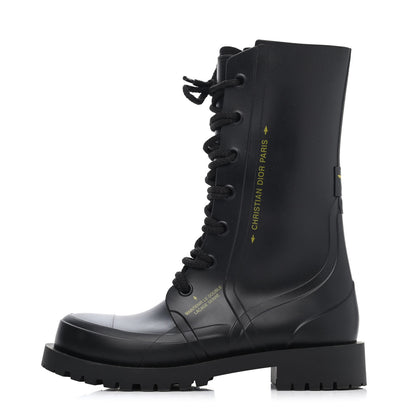 Christian Dior Rubber Diorcamp Low Boots 35 Black 1 of 4